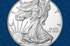 Серебряная монета Американский орел 1 унция