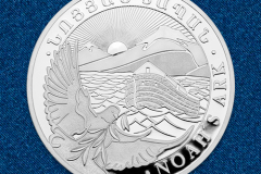 Серебряная монета Ноев Ковчег 10 унций