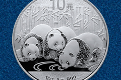 Серебряная монета Панда 1 унция