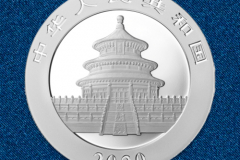 Серебряная монета Панда 30г
