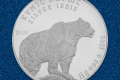Серебряная монета Серебряный барс 10 тенге