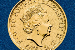 Золотая монета Британия 1/2 унции