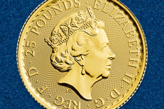 Золотая монета Британия 1/4 унции
