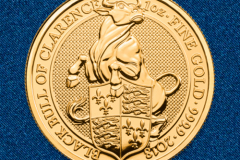 Золотая монета Черный бык Кларенса 1 унция