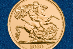 Золотая монета Двойной Соверен