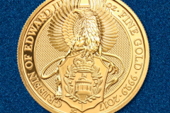Золотая монета Грифон Эдуарда III 1 унция