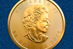 Золотая монета Кленовый лист 1 унция