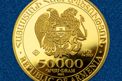 Золотая монета Ноев Ковчег 1 унция
