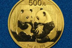 Золотая монета Панда 1 унция